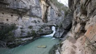 Este monumento natural es el origen del río Pitarque