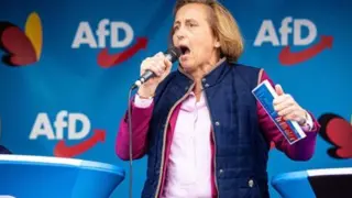 Beatrix von Storch, diputada de Alternativa para Alemania (AfD) EP