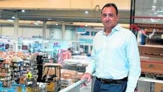 Daniel Álvarez, nuevo presidente de Arahealth, en las instalaciones de Pardo, empresa de la que es director.