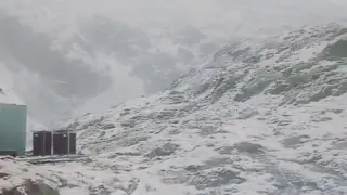 Vídeo | Nieve en Cap de Llauset, el refugio más alto del Pirineo aragonés