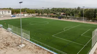 Campo de fútbol de El Burgo de Ebro