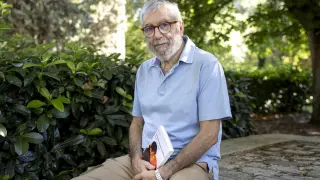 El escritor de Úbeda, días atrás en Madrid, donde presentó 'No te veré morir'.