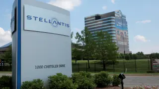 Sede de Stellantis en Auburn Hills, Michigan, EE. UU.
