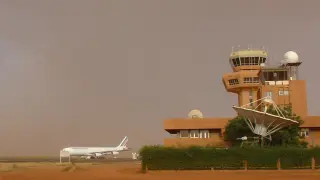 Aeropuerto Internacional Diori Hamani de Niamey, capital de Níger.