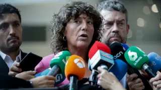 La portavoz de ERC en las negociaciones para la investidura, Teresa Jordà