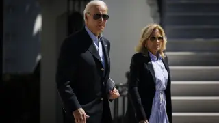 El presidente de EEUU, Joe Biden, y la primera dama, Jill Biden..02/09/2023[[[EP]]]