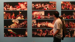 Exposición de Zaragoza Latina en el Centro de Historias en el año 2016