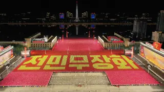 Corea del Norte celebra el 75 aniversario de la fundación del país