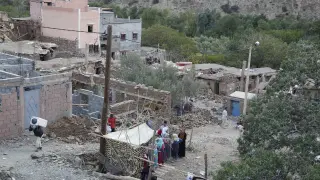 Varias aldeas siguen aisladas en la zona cercana al epicentro del terremoto de Marruecos.
