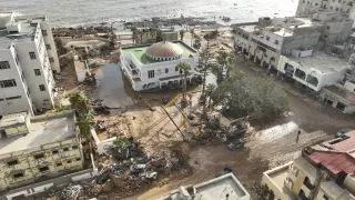 Fotos de la tormenta Daniel en Libia