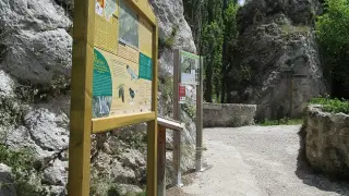 Ruta ornitológica señalizada por el barranco de Gabasa.
