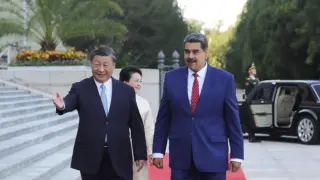 Xi Jinping recibe al presidente de Venezuela Nicolás Maduro