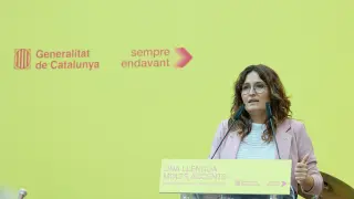 La consejera de Presidencia de la Generalitat de Cataluña, Laura Vilagrà.