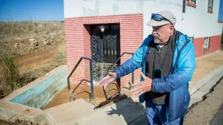 Daños provocados por el pedrisco en la comarca de Calatayud