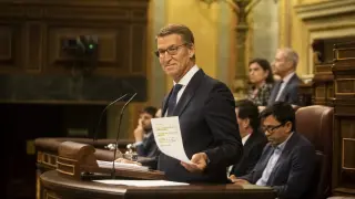 Debate de investidura de Alberto Núñez Feijóo.