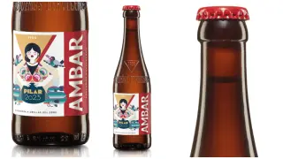 Cervezas Ambar de las Fiestas del Pilar 2023.