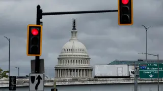 Vista del Capitolio, en Washington, Estados Unidos.