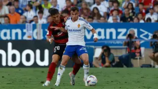 El partido entre el Real Zaragoza y el Mirandés tiene lugar este domingo en La Romareda.