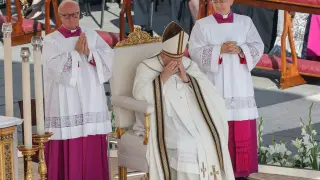El Papa Francisco, este jueves en el Vaticano VATICAN POPE FRANCIS