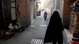 Imagen de archivo de una calle de Teherán.
