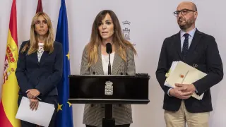 Rueda de prensa de concejales del Ayutamiento de Murcia