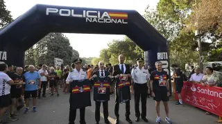 Carrera Contra el Maltrato de la Policía Nacional en Zaragoza