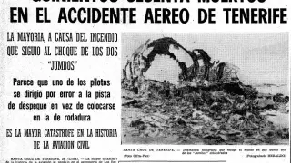 Recorte de HERALDO sobre el accidente aéreo.