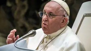 El papa Francisco, en el Vaticano este miércoles