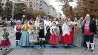 Fotos de la Ofrenda de Flores a la Virgen del Pilar de Zaragoza