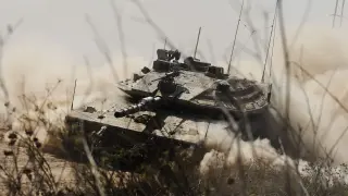 Imagen de archivo de una unidad de artillería del Ejército de Israel