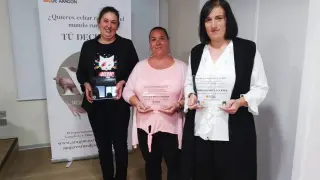 Cristina López, Victoria Miguel y M. Cristina Lucacci, premiadas en la Jornada sobre Mujer Rural en Teruel