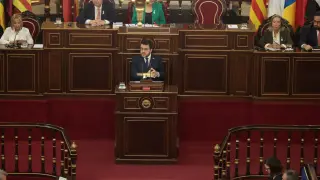 Comparecencia de Pere Aragonès en el Senado