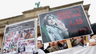 Protestas en contra del régimen islámico e iraní tras el asesinato de Mahsa Amini