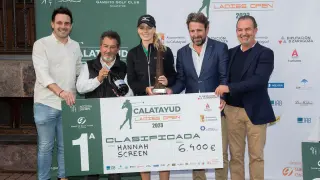 Clausura del Calatayud Ladies Open 2023 de golf