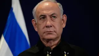 El primer minsitro israelí, Netanyahu