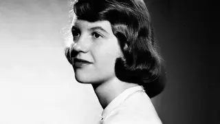 Retrato de la escritora norteamericana que puso fin a su vida en Londres, en 1963.