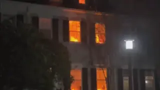 Falso incendio en una casa de Nueva York