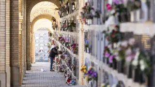 Cementerio de Torrero de Zaragoza en Todos los Santos 2022