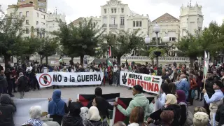 La manifestación ha comenzado y finalizado en la plaza de Navarra.