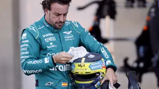 El español Fernando Alonso no pudo terminar la carrera