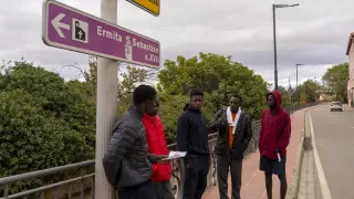 Cella recibe a 30 migrantes desplazados desde Canarias