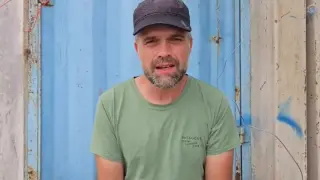 Raúl Incertis, en un vídeo difundido por Médicos Sin Fronteras.