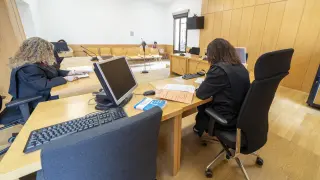 El TSJA ha ratificado la sentencia del Juzgado de lo Social de Teruel, que celebró el juicio por esta causa -en la foto- el pasado mes de julio.l