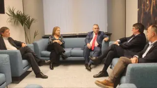 Reunión entre Santos Cerdán y Puigdemont..JUNTS..30/10/2023[[[EP]]]