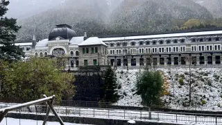 Fotos de la nevada en el Pirineo con la borrasca Ciarán