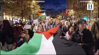 Zaragoza en la calle por Palestina