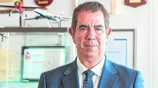 Alejandro Ibrahim, director del Aeropuerto de Teruel.