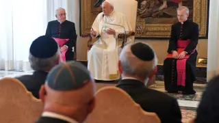 El Papa ante la Conferencia europea de rabinos