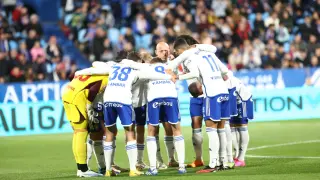 Foto del partido Real Zaragoza-Oviedo de la jornada 14 de Segunda División, en La Romareda