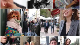Algunos retratos de la cuenta de Instagram Humans of Zaragoza.